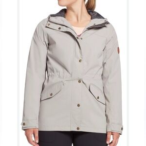 NWT Alpine Design Womens National Forest 2 Layer Rain Parka